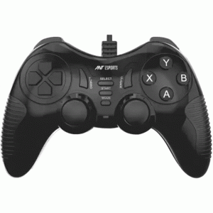 Ant Esports GP115 wired USB Gamepad  (Black, For PC, Android, PS3)
